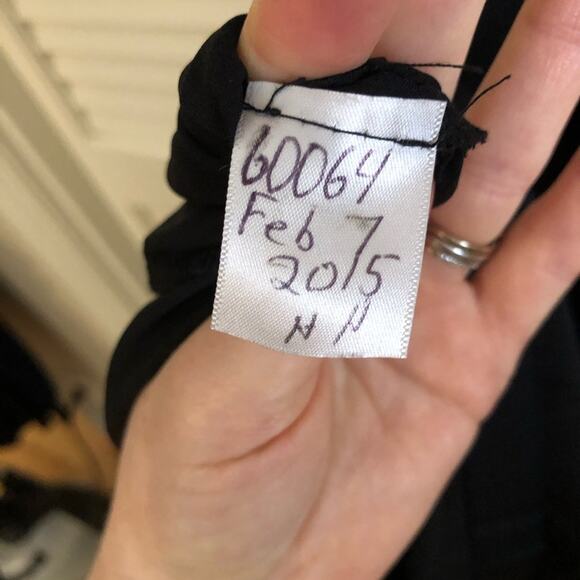 A.L.C. Black Fit and Flare Midi Dress with Pleating XS - Picture 6 of 8